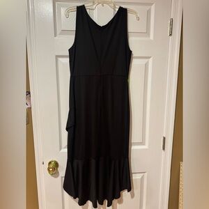 Elegant Black Sleeveless Dress